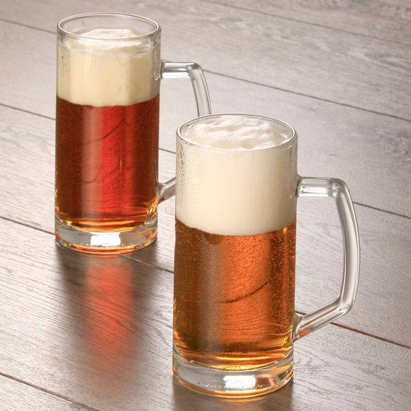 Chope à Bière Léo Optique au fond lourd