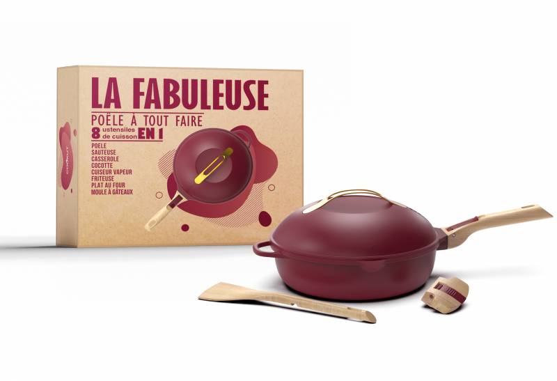 La fabuleuse Poêle COOKUT chez Cathy et Bruno à Mornant