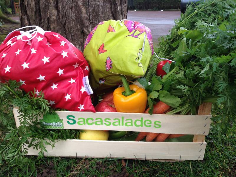 Sac à salade fabriqué en France