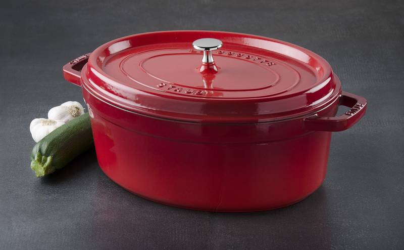 Trouver cocotte staub rouge